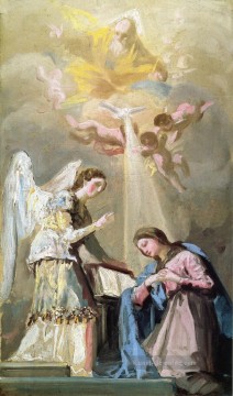 jungfrau verkündigung Ölbilder verkaufen - Die Verkündigung 1785 Francisco de Goya